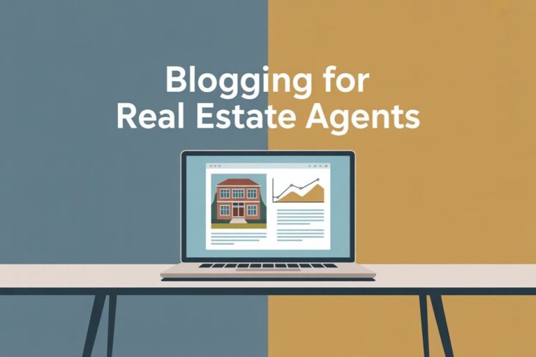 Featured image for article about realtor blogging