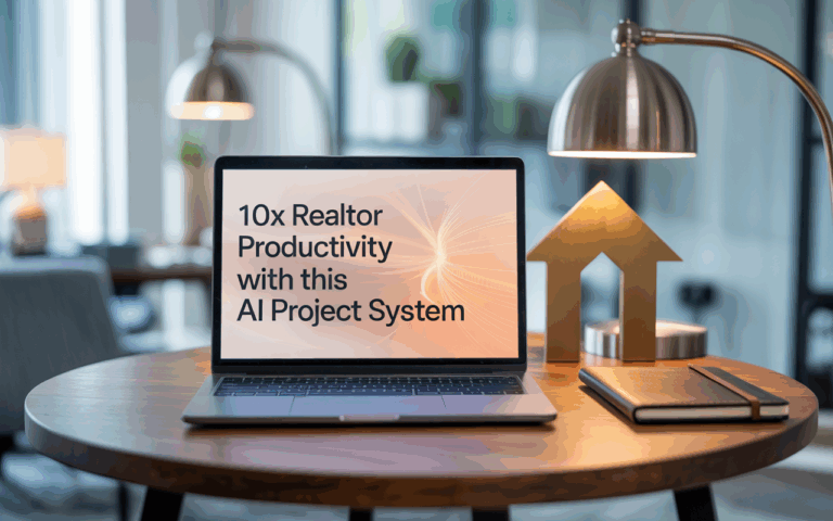 10X Realtor Productivity with this AI Project System