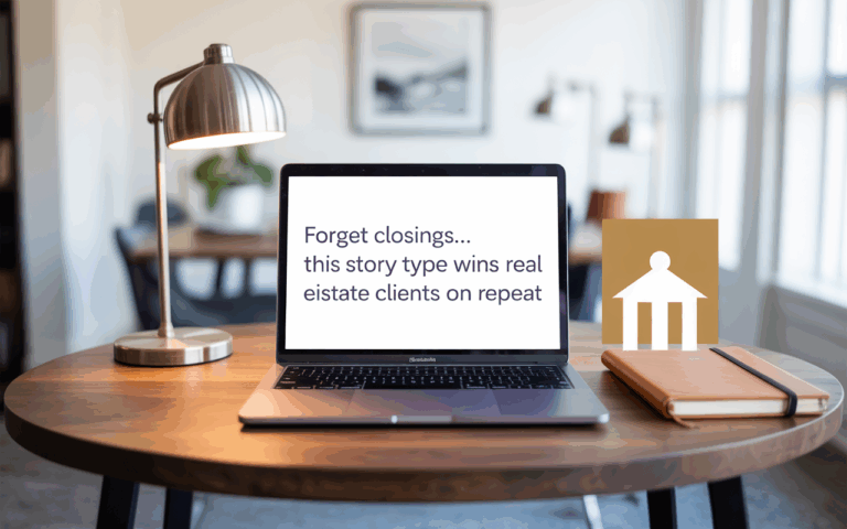 Forget closings… this story type wins real estate clients on repeat