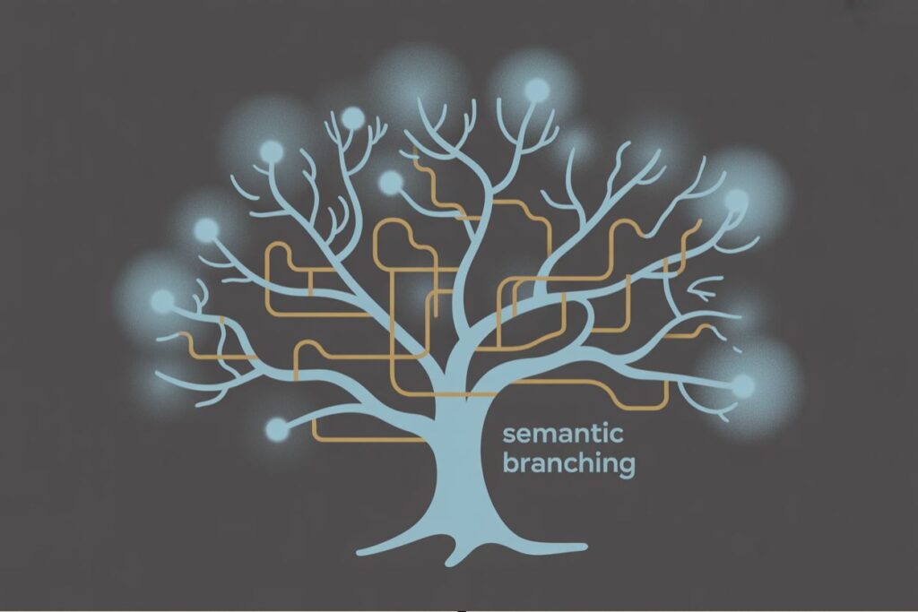 Semantic Branching SEO illustration